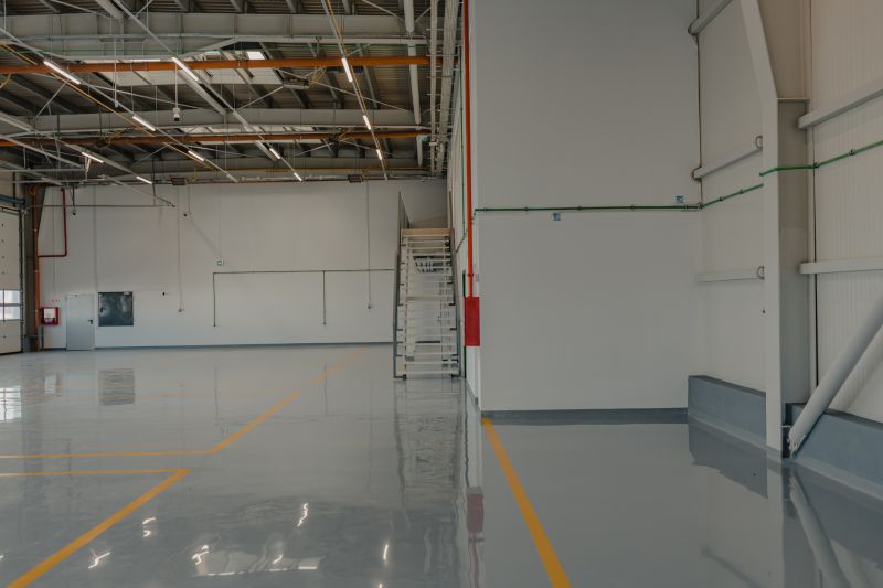 Speckled Garage Floor Painting in Fairfax, VA